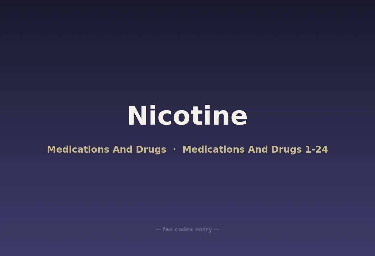 Nicotine